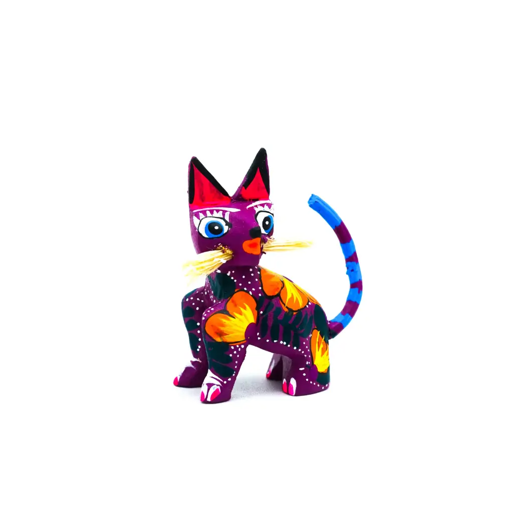 Alebrije Gatito Bigotón