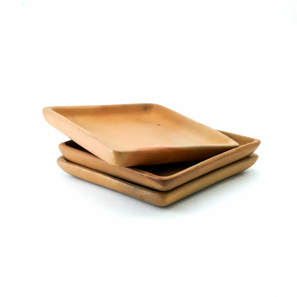Charola Cuadrada 15 cm.