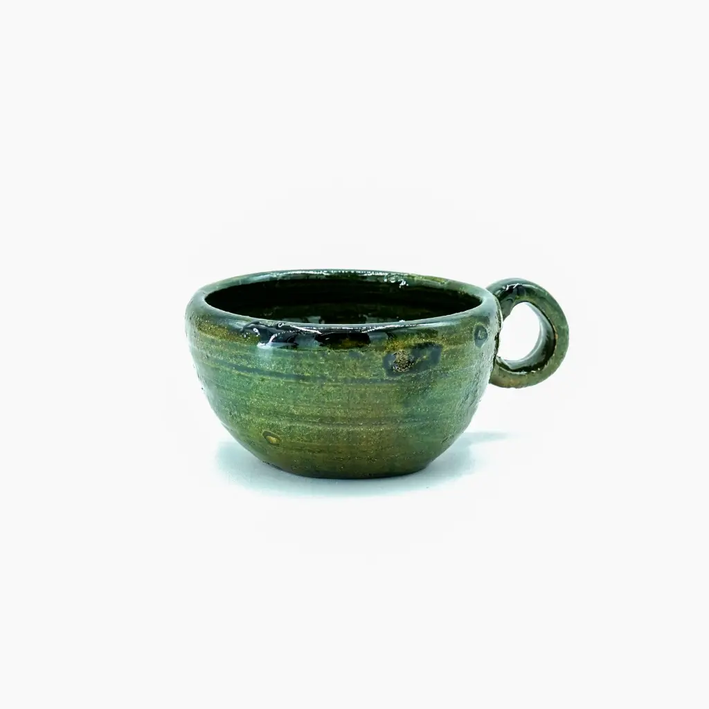 Taza de Barro Verde