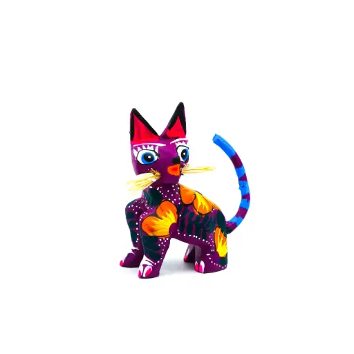 Alebrije Gatito Bigotón