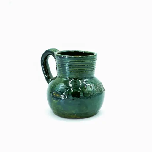 Taza de Barro Verde