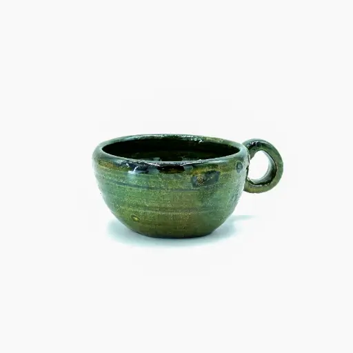 Taza de Barro Verde